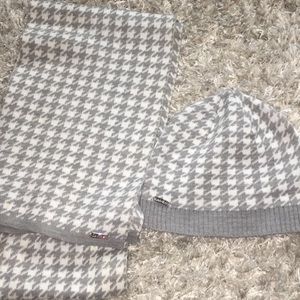 Calvin Klein hat and scarf